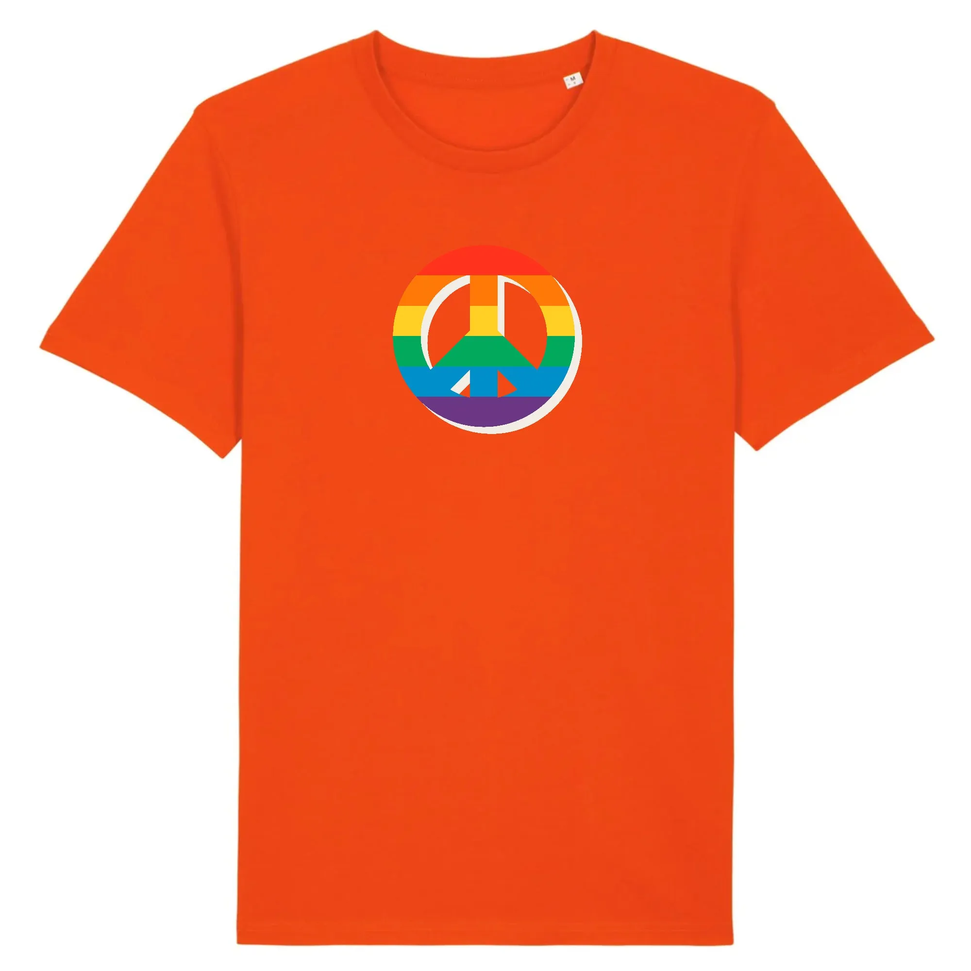 T shirt Unisex LGBT Signe de Paix