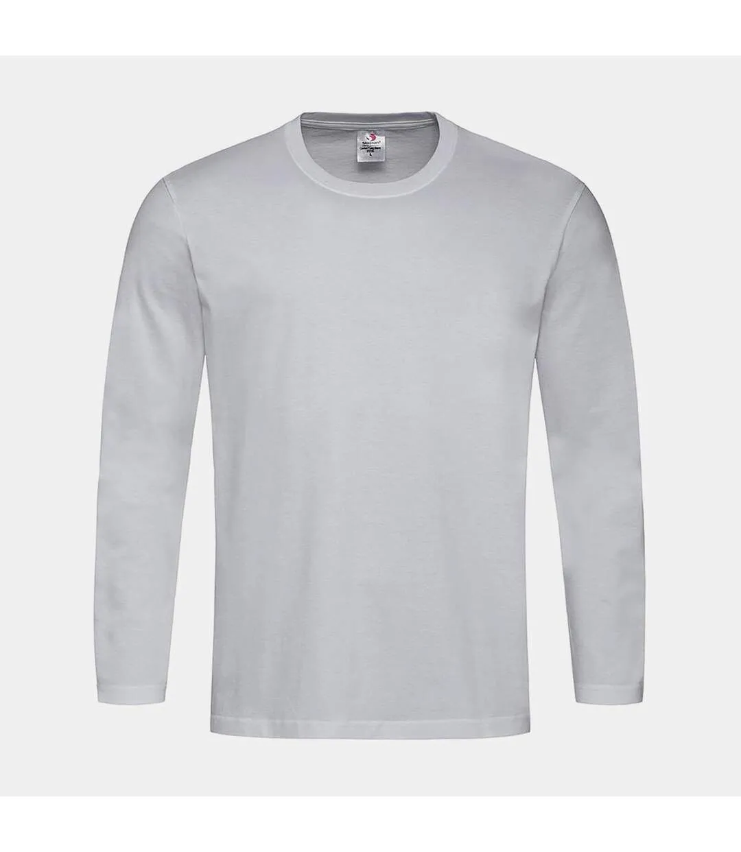 T-shirt à manches longues homme blanc Stedman