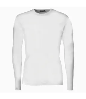 T-shirt à manches longues homme blanc Tee Jays