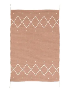 Tapis Rectangulaire Mallorca Rose Argile (100 X 150 Cm) - Rose