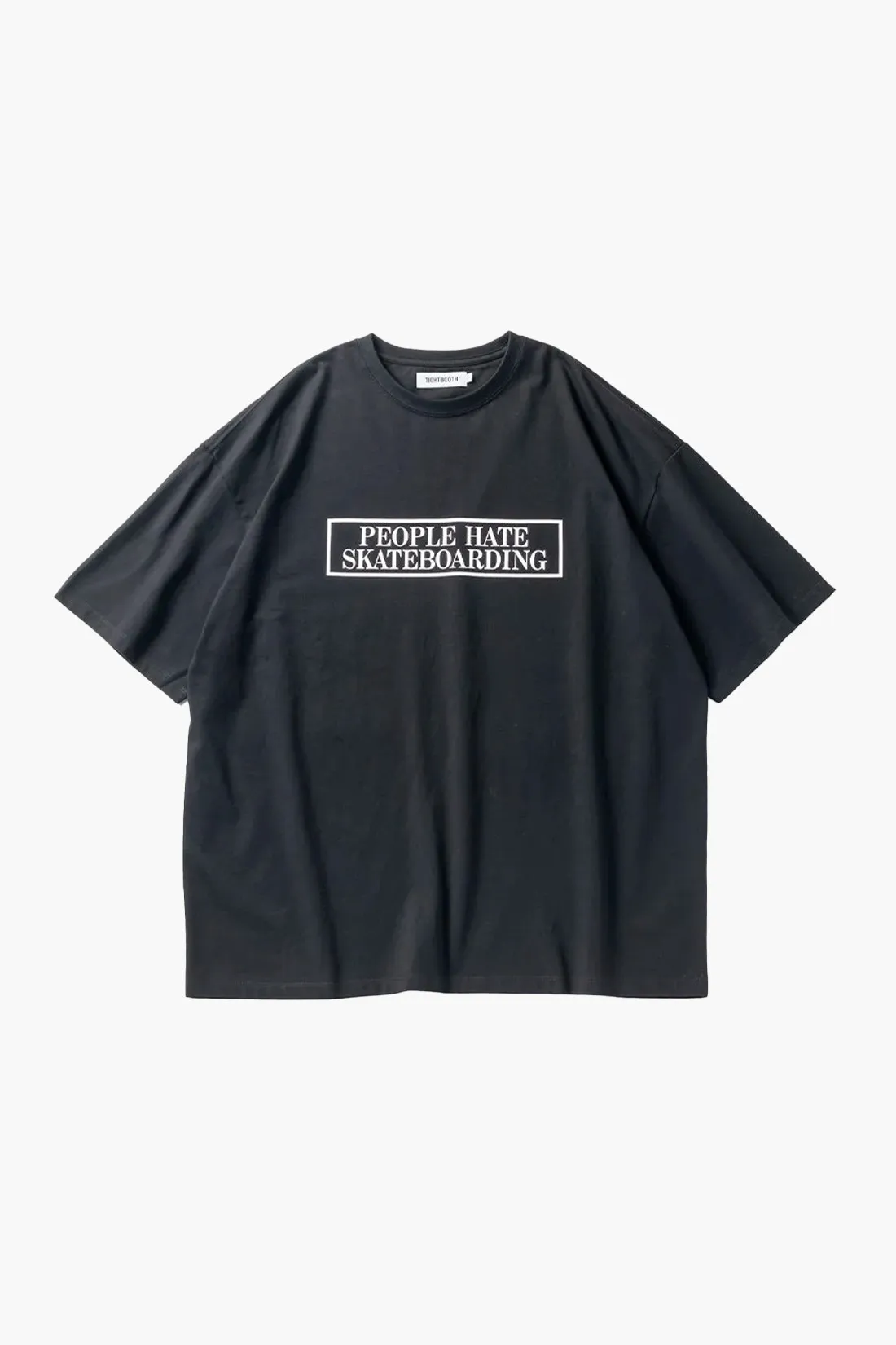 Tightbooth People hate skate t-shirt Black - GRADUATE STORE