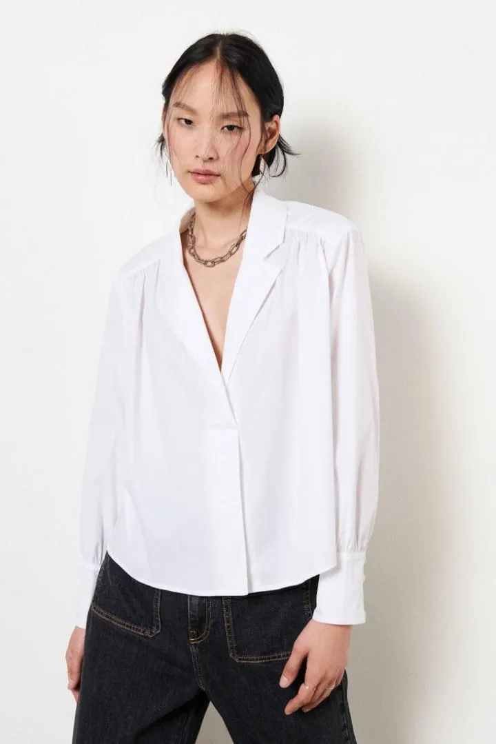 TOPS & CHEMISES ba&sh Femme | DIDO. Blanc