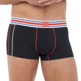 Trunk HOM Tie Break - noir - HOM : vente shorty boxers homme HOM su...