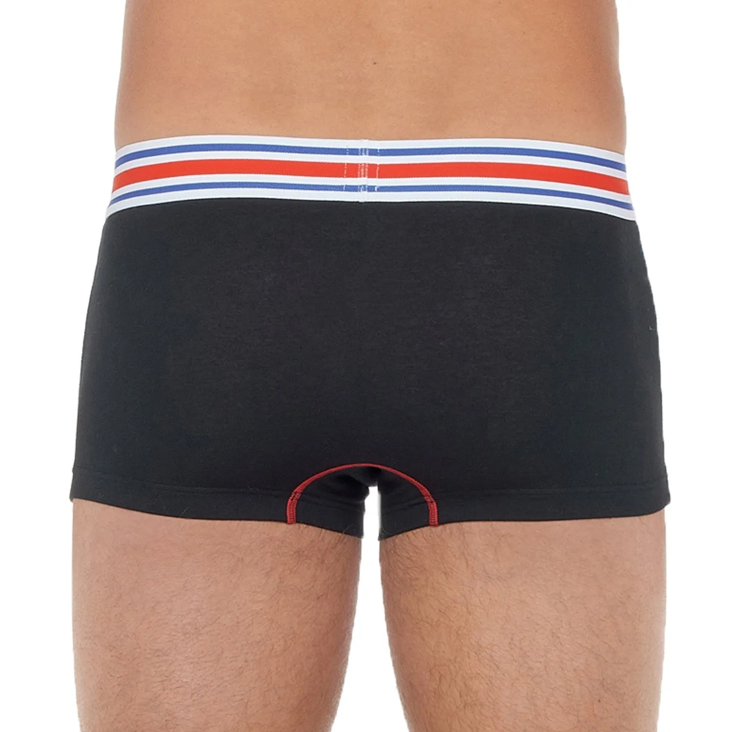 Trunk HOM Tie Break - noir - HOM : vente shorty boxers homme HOM su...