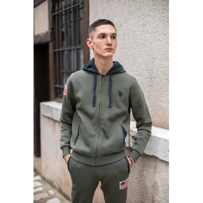 Veste Sweat N°702 - Kaki - Us polo