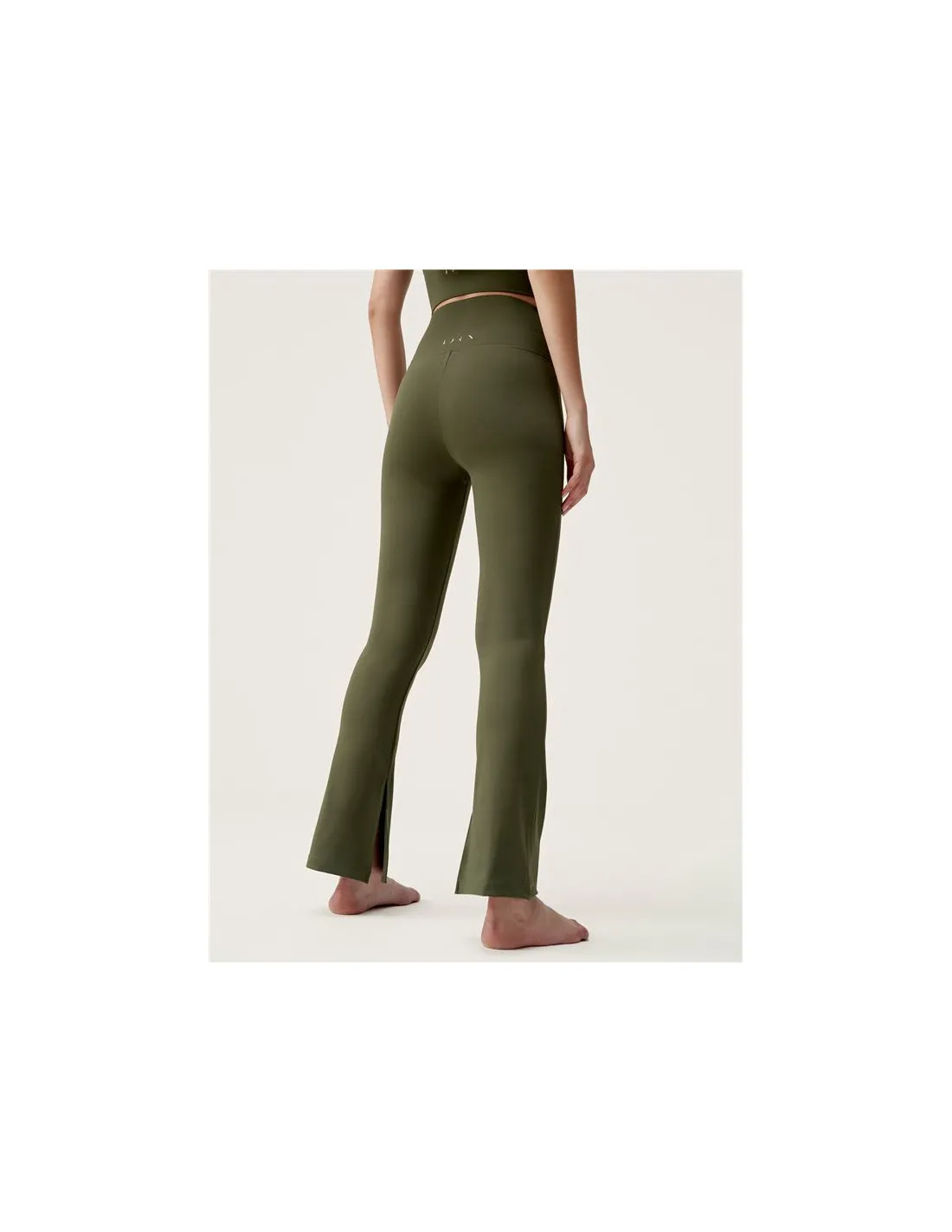 Yoga Leggings Born Living Yoga Chiara Green Women's