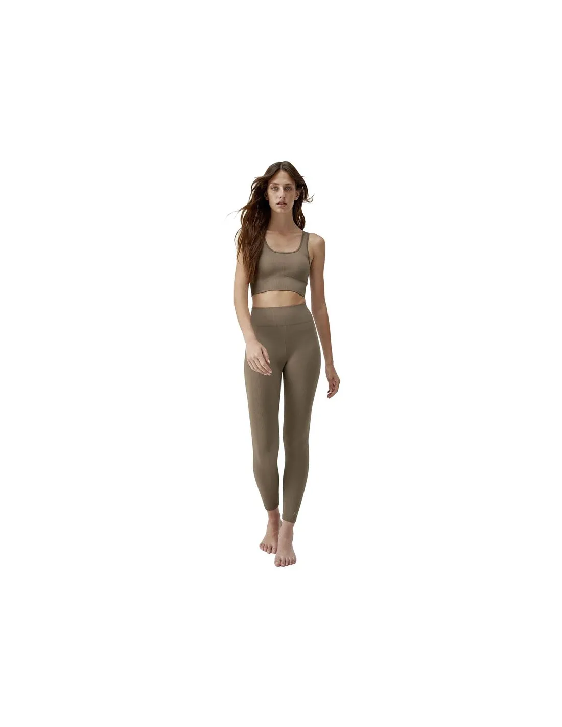 Yoga Leggings Born Living Yoga Idara Green Women's